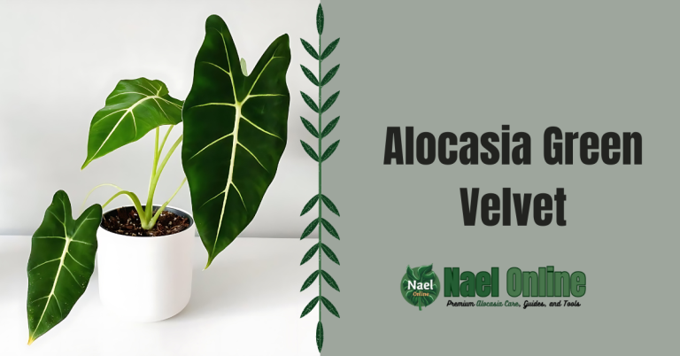 Alocasia Green Velvet