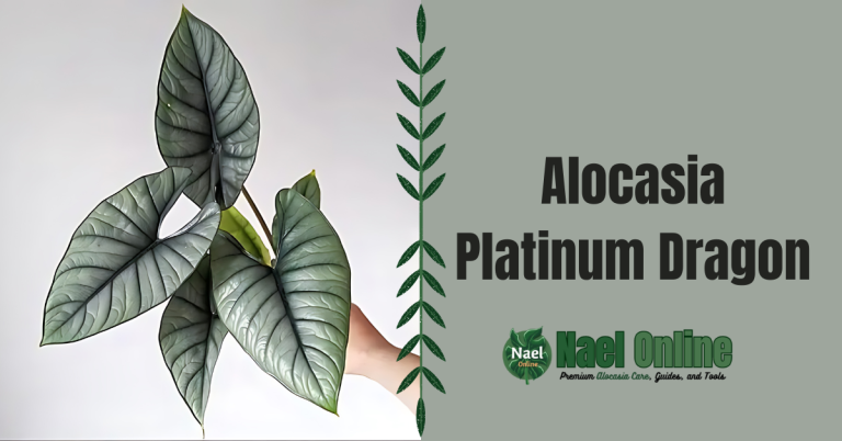 Alocasia Platinum Dragon